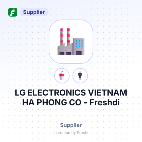 LG ELECTRONICS VIETNAM HA PHONG CO – summary card, no photo uploaded yet