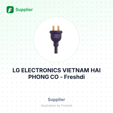 LG ELECTRONICS VIETNAM HAI PHONG CO – summary card, no photo uploaded yet