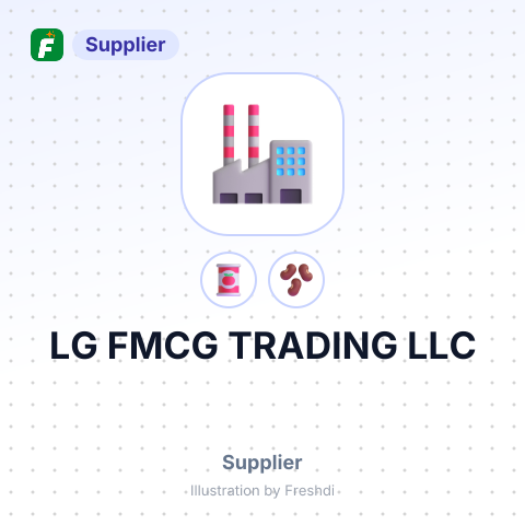 LG FMCG TRADING LLC – summary card, no photo uploaded yet