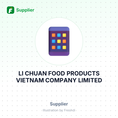 LI CHUAN FOOD PRODUCTS VIETNAM COMPANY LIMITED – summary card, no photo uploaded yet