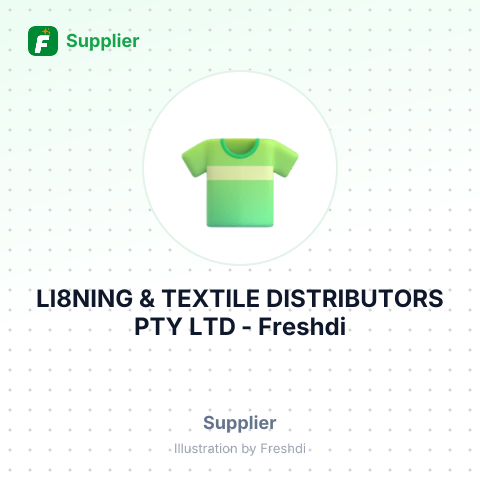 LI8NING & TEXTILE DISTRIBUTORS PTY LTD – summary card, no photo uploaded yet