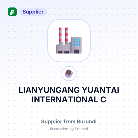 LIANYUNGANG YUANTAI INTERNATIONAL C – summary card, no photo uploaded yet