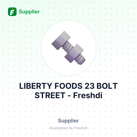 LIBERTY FOODS 23 BOLT STREET – summary card, no photo uploaded yet