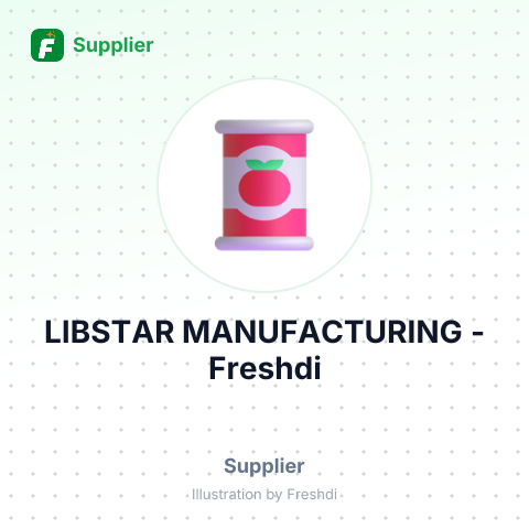 LIBSTAR MANUFACTURING – summary card, no photo uploaded yet