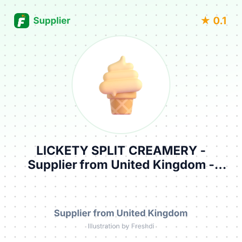 LICKETY SPLIT CREAMERY – summary card, no photo uploaded yet