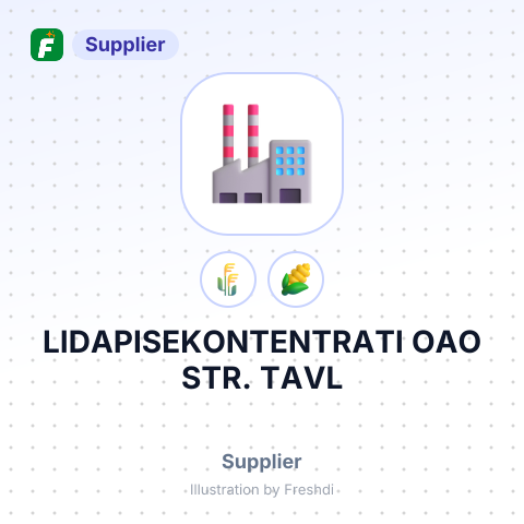 LIDAPISEKONTENTRATI OAO STR. TAVL – summary card, no photo uploaded yet