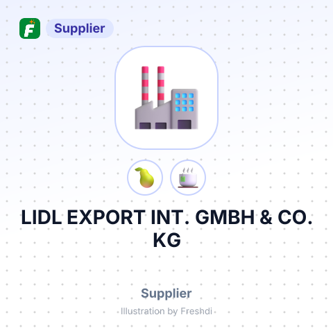 LIDL EXPORT INT. GMBH & CO. KG – summary card, no photo uploaded yet