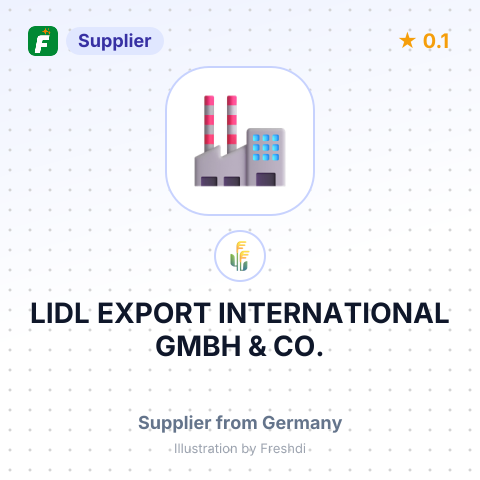 LIDL EXPORT INTERNATIONAL GMBH & CO. – summary card, no photo uploaded yet