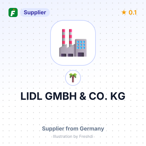 LIDL GMBH & CO. KG – summary card, no photo uploaded yet