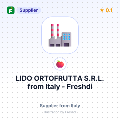 LIDO ORTOFRUTTA S.R.L. – summary card, no photo uploaded yet
