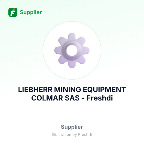 LIEBHERR MINING EQUIPMENT COLMAR SAS – summary card, no photo uploaded yet