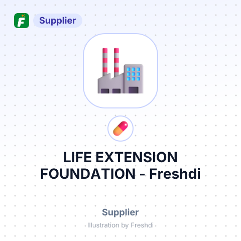 LIFE EXTENSION FOUNDATION – summary card, no photo uploaded yet