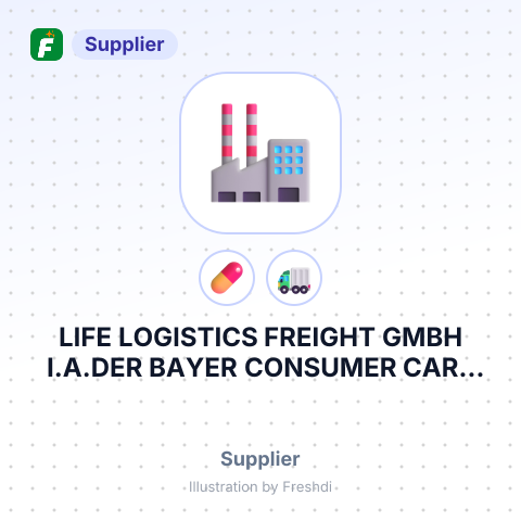 LIFE LOGISTICS FREIGHT GMBH I.A.DER BAYER CONSUMER CARE AG – summary card, no photo uploaded yet