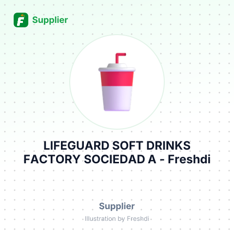 LIFEGUARD SOFT DRINKS FACTORY SOCIEDAD A – summary card, no photo uploaded yet