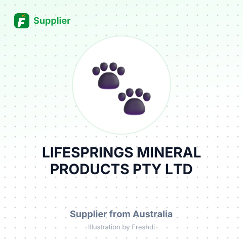 LIFESPRINGS MINERAL PRODUCTS PTY LTD – summary card, no photo uploaded yet