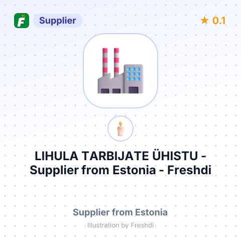LIHULA TARBIJATE ÜHISTU – summary card, no photo uploaded yet