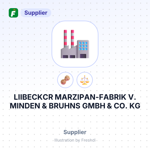LIIBECKCR MARZIPAN-FABRIK V. MINDEN & BRUHNS GMBH & CO. KG – summary card, no photo uploaded yet