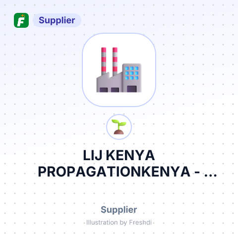 LIJ KENYA PROPAGATIONKENYA – summary card, no photo uploaded yet