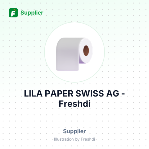 LILA PAPER SWISS AG – summary card, no photo uploaded yet