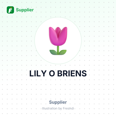 LILY O BRIENS – summary card, no photo uploaded yet