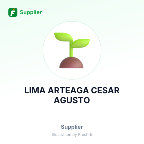 LIMA ARTEAGA CESAR AGUSTO – summary card, no photo uploaded yet