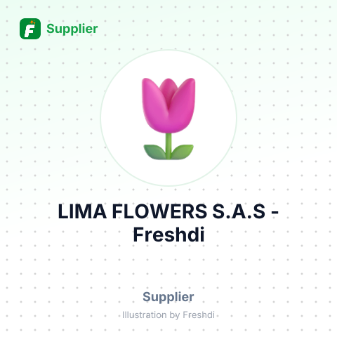 LIMA FLOWERS S.A.S – summary card, no photo uploaded yet
