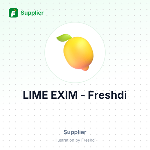 LIME EXIM – summary card, no photo uploaded yet