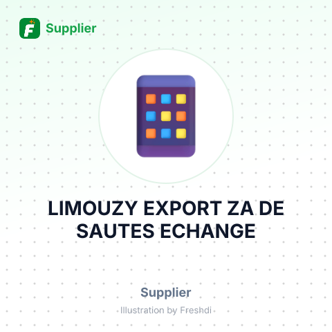 LIMOUZY EXPORT ZA DE SAUTES ECHANGE – summary card, no photo uploaded yet