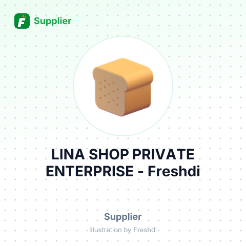LINA SHOP PRIVATE ENTERPRISE – summary card, no photo uploaded yet