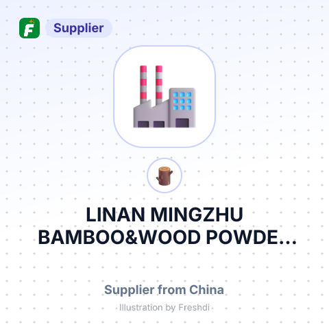 LINAN MINGZHU BAMBOO&WOOD POWDER CO., LTD – summary card, no photo uploaded yet