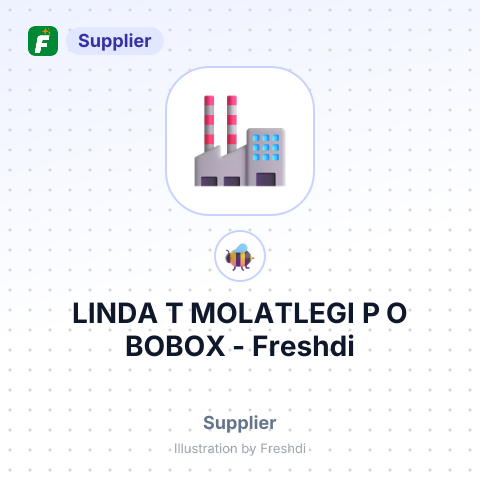 LINDA T MOLATLEGI P O BOBOX – summary card, no photo uploaded yet