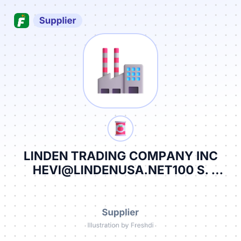 LINDEN TRADING COMPANY INC HEVI@LINDENUSA.NET100 S. ANAHEIM BLVDANAHEIM, CA – summary card, no photo uploaded yet