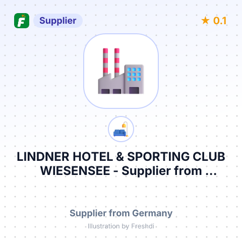 LINDNER HOTEL & SPORTING CLUB WIESENSEE – summary card, no photo uploaded yet