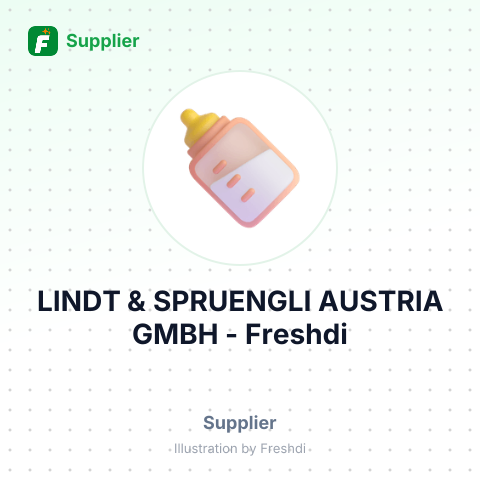 LINDT & SPRUENGLI AUSTRIA GMBH – summary card, no photo uploaded yet