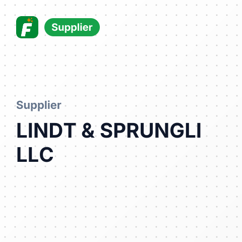 LINDT & SPRUNGLI LLC – summary card, no photo uploaded yet