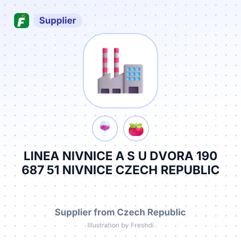 LINEA NIVNICE A S U DVORA 190 687 51 NIVNICE CZECH REPUBLIC – summary card, no photo uploaded yet