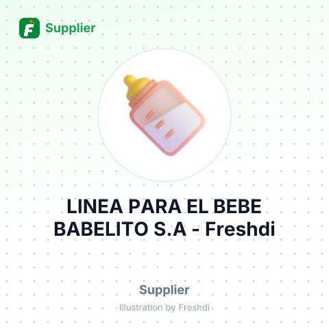 LINEA PARA EL BEBE BABELITO S.A – summary card, no photo uploaded yet