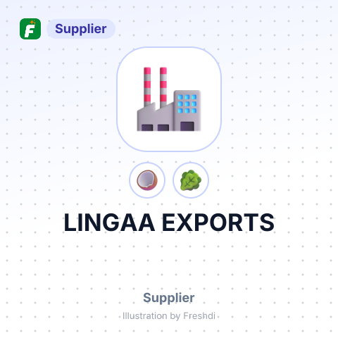 LINGAA EXPORTS – summary card, no photo uploaded yet