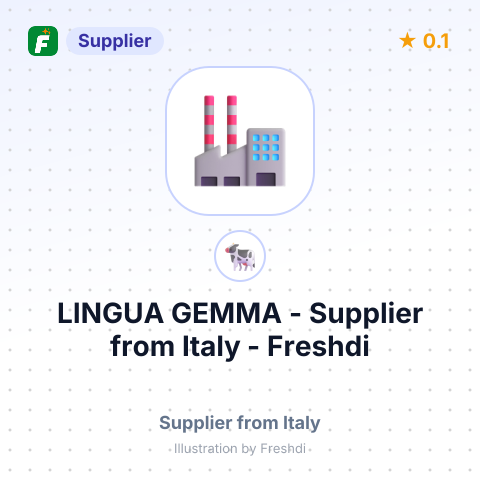 LINGUA GEMMA – summary card, no photo uploaded yet