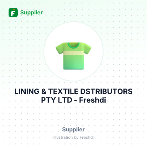 LINING & TEXTILE DSTRIBUTORS PTY LTD – summary card, no photo uploaded yet