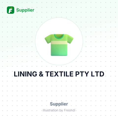 LINING & TEXTILE PTY LTD – summary card, no photo uploaded yet
