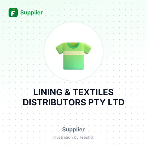 LINING & TEXTILES DISTRIBUTORS PTY LTD – summary card, no photo uploaded yet