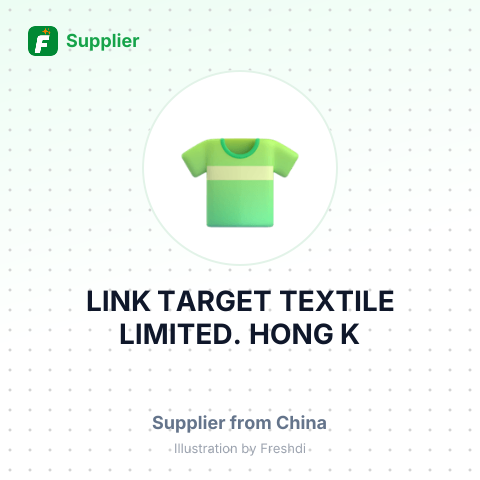 LINK TARGET TEXTILE LIMITED. HONG K – summary card, no photo uploaded yet