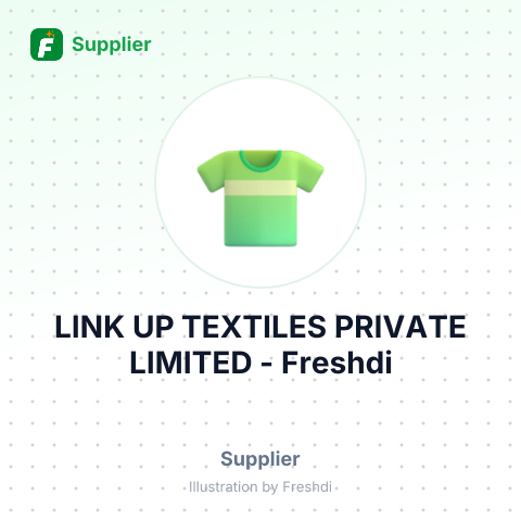 LINK UP TEXTILES PRIVATE LIMITED – summary card, no photo uploaded yet