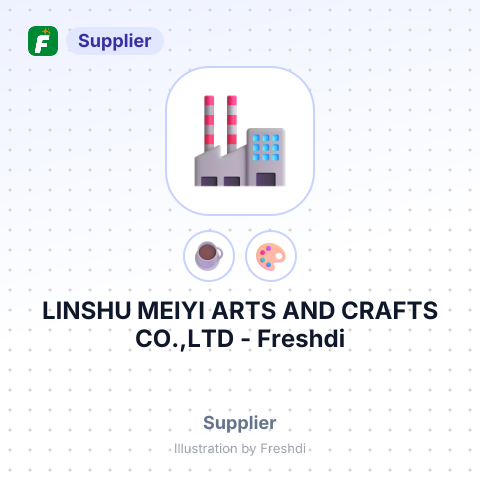 LINSHU MEIYI ARTS AND CRAFTS CO.,LTD – summary card, no photo uploaded yet