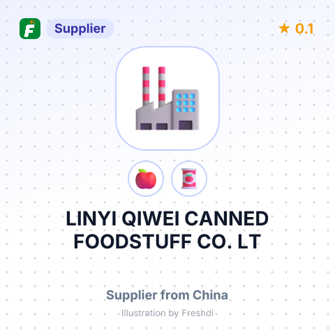 LINYI QIWEI CANNED FOODSTUFF CO.,LT – summary card, no photo uploaded yet