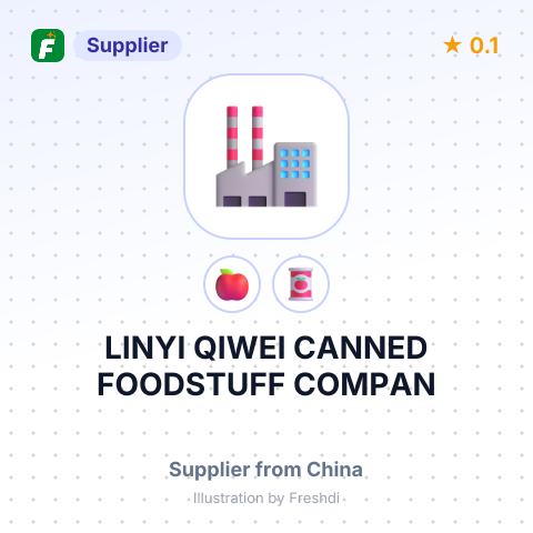 LINYI QIWEI CANNED FOODSTUFF COMPAN – summary card, no photo uploaded yet