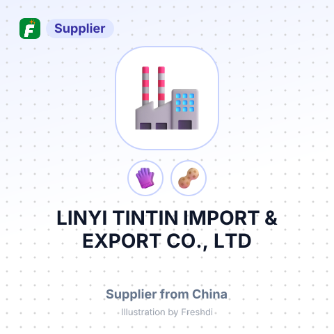 LINYI TINTIN IMPORT & EXPORT CO., LTD – summary card, no photo uploaded yet