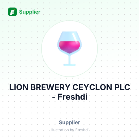 LION BREWERY CEYCLON PLC – summary card, no photo uploaded yet