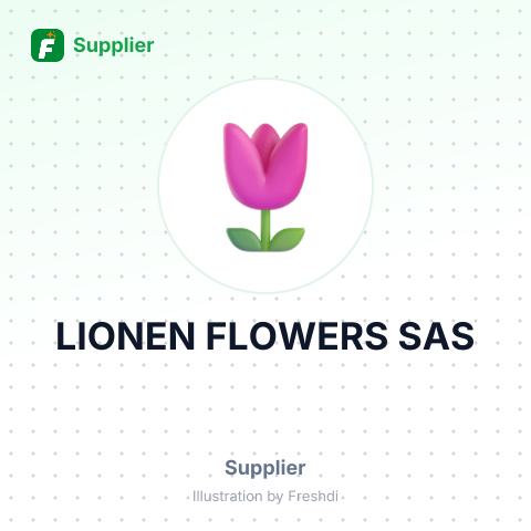 LIONEN FLOWERS SAS – summary card, no photo uploaded yet